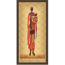 African Modern Art Paintings (A-7017)
